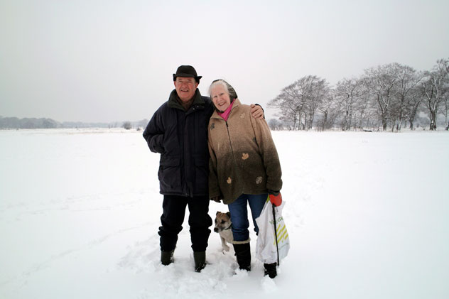 Jonathan Langran, Couple and their Dog 